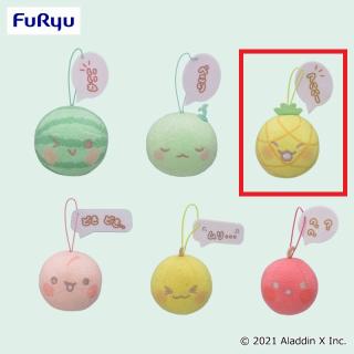 【スイカゲーム】【Cパイナップル】スイカゲーム Design produced by Sanrio セリフ付きマスコット①