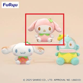 【サンリオ】【Aマイメロディ】サンリオキャラクターズ ましゅまるむなりきりフルーツぬいぐるみ②