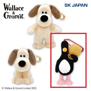 【ウォレスとグルミット】【Cフェザー・マッグロウ】ウォレスとグルミット　マスコット