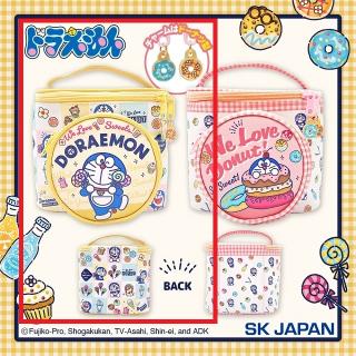 【ドラえもん】【Bイエロー】ドラえもん スイーツモチーフバニティポーチ