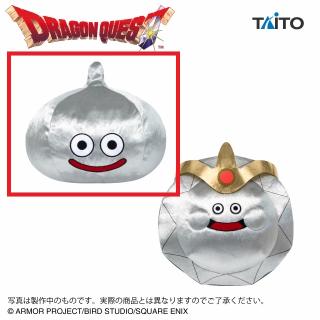 【ドラゴンクエスト】【Aメタルスライム】ドラゴンクエスト AM おおきなキラキラぬいぐるみ メタルスライム＆プラチナキング