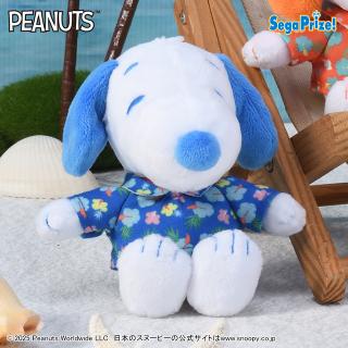 【スヌーピー】【Cブルー】SNOOPY(TM)　マスコット　カラフルアロハ