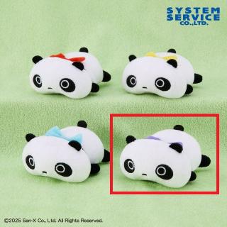 【たれぱんだ】【Dバイオレット】たれぱんだ リボンマスコットキーチェーン