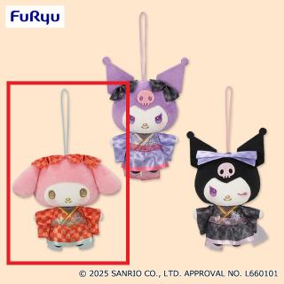【サンリオ】【Aマイメロディ】マイメロディ・クロミ 浴衣マスコット