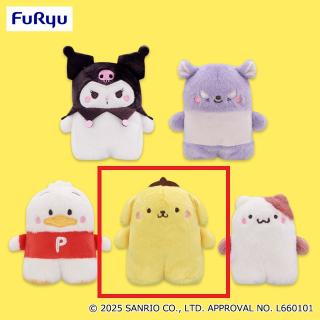 【サンリオ】【Dポムポムプリン】サンリオキャラクターズ ならべてどーみぃふれんず マスコット！①