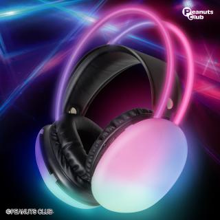 【家電製品(プライズ)】【Aブラック】ワイヤレス ライティング ヘッドフォン Arc