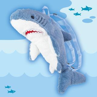 【Bサックス】ふわふわサメ ぬいぐるみリュック