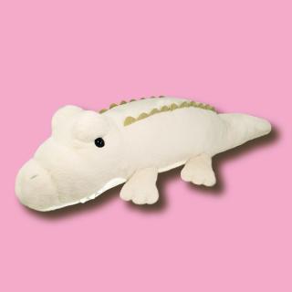 【Aホワイト】でっかい！ワニふわふわぬいぐるみ100cm 4