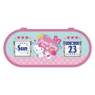 【サンリオ】【Aハローキティ】サンリオキャラクターズ パタパタクロック