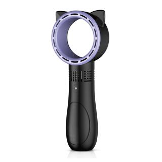 【家電製品(プライズ)】【Bブラック×パープル】ノンプロペラ CAT FAN 2025