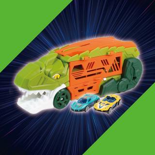 【Bグリーン】ダイナソー パーキングカー