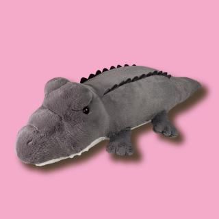 【Bブラック】でっかい！ワニふわふわぬいぐるみ100cm 4