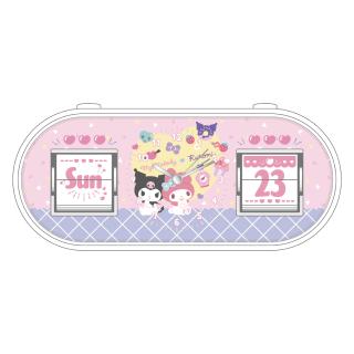 【サンリオ】【Bマイメロディ・クロミ】サンリオキャラクターズ パタパタクロック