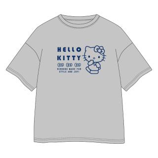 【サンリオ】【Aハローキティ】サンリオキャラクターズ BIGワイドTシャツ