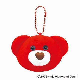 【mojojojo】【Cクマ(レッド)】mojojojo フェイスポーチBC