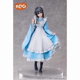 【青春ブタ野郎シリーズ】【桜島麻衣】「青春ブタ野郎」シリーズ 1/7スケールフィギュア 桜島麻衣 和服メイドVer.