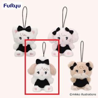 【mikko characters】【Cスフレ】mikko characters BLACK RIBBON マスコット