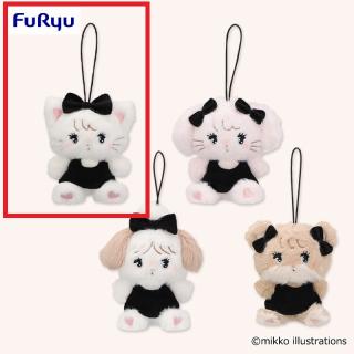 【mikko characters】【Aムース】mikko characters BLACK RIBBON マスコット
