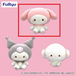 【サンリオ】【Aマイメロディ】サンリオキャラクターズ ミルキーボア BIGぬいぐるみ～マイメロディ・クロミ・こぎみゅん～
