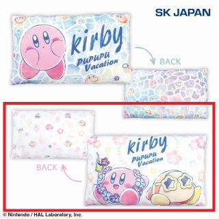 【星のカービィ】【Bホワイト(花)】星のカービィ プププバカンス もっちりひんやりクッション