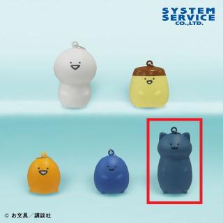【お文具といっしょ】【E猫さん】お文具といっしょ スクイーズマスコット