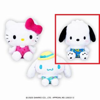 【サンリオ】【Bポチャッコ】サンリオキャラクターズ リラックスサマーバケーションドールBIGタイプ1
