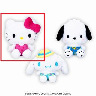 【サンリオ】【Aハローキティ】サンリオキャラクターズ リラックスサマーバケーションドールBIGタイプ1