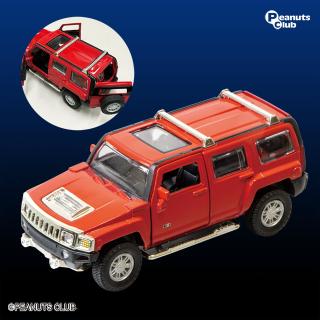 【C:Hummer H3(赤)】ライセンス ダイキャストカーⅢ