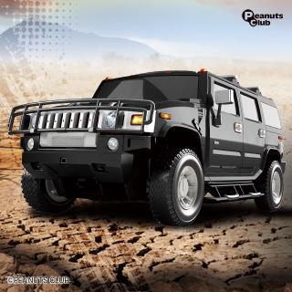 【HUMMER】【Aブラック】RC Hummer H2(1988)