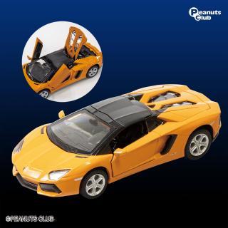 【A:Lamborghini Aventador LP700-4(橙)】ライセンス ダイキャストカーⅢ