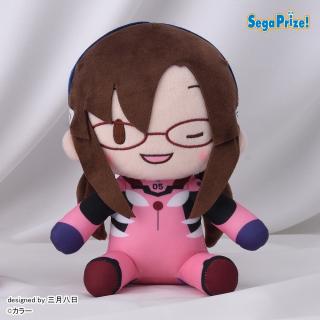 【エヴァンゲリオン】【Bマリ(ウインク)】エヴァンゲリオンシリーズ　ふわぷち　Mぬいぐるみ“マリ”
