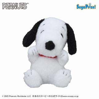 【スヌーピー】【Aスヌーピー】SNOOPY(TM)　ひょこぴょこ　ぬいぐるみ（EX）