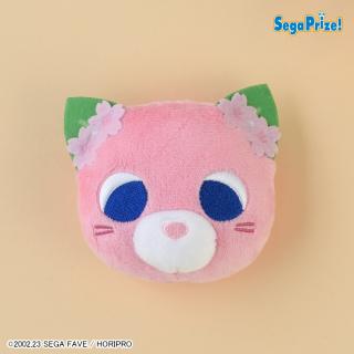 【お茶犬】【Dサクラ】お茶犬＆お茶猫　マスコットバッジ（EX）