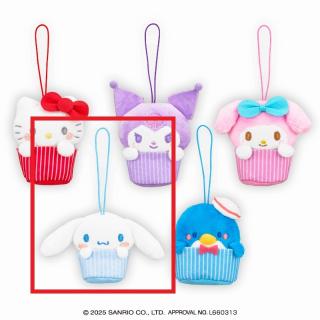【サンリオ】【Dシナモロール】サンリオキャラクターズ ちらっとカップマスコット