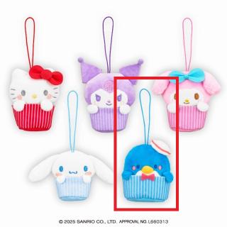【サンリオ】【Eタキシードサム】サンリオキャラクターズ ちらっとカップマスコット