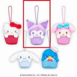 【サンリオ】【Bクロミ】サンリオキャラクターズ ちらっとカップマスコット
