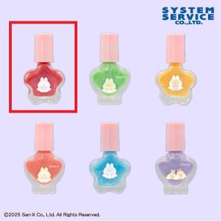 【すみっコぐらし】【Aしろくま(レッド)】すみっコぐらし うさぎのふしぎなおまじない はがせるマニキュア