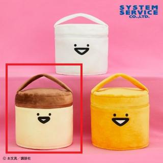 【お文具といっしょ】【Bプリンさん】お文具といっしょ ぬいぐるみバニティポーチ