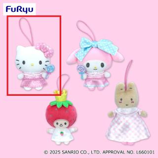 【サンリオ】【Aハローキティ】サンリオキャラクターズ いちご新聞650号コラボレーションマスコット①