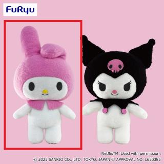 【サンリオ】【Aマイメロディ】Netflixシリーズ「My Melody & Kuromi」 BIGぬいぐるみ