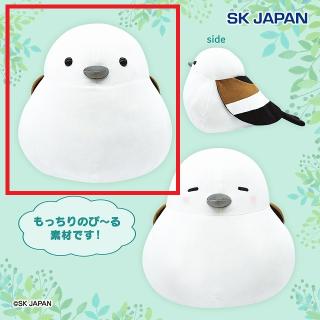 【Aノーマル(目開け)】もっちりシマエナガ 超BIGぬいぐるみ