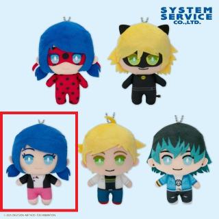 【ミラキュラス】【Cマリネット】ミラキュラス レディバグ＆シャノワール デフォルメぬいぐるみ