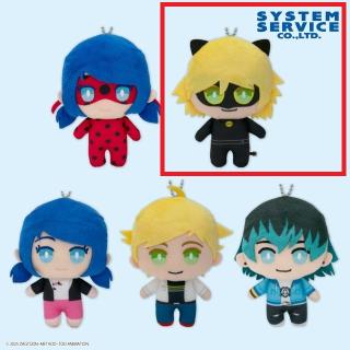 【ミラキュラス】【Bシャノワール】ミラキュラス レディバグ＆シャノワール デフォルメぬいぐるみ