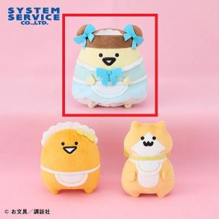 【お文具といっしょ】【Aプリンさん】お文具といっしょ パステルおめかしぬいぐるみ Part2