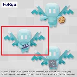 【マインクラフト】【Bアレイとアメジスト】マインクラフト ふわふわアレイぬいぐるみ