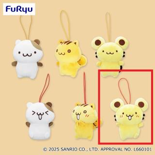 【サンリオ】【Fスコーン(ハッピー/口開け)】ポムポムプリン チームプリンいろんなカオ！マスコット
