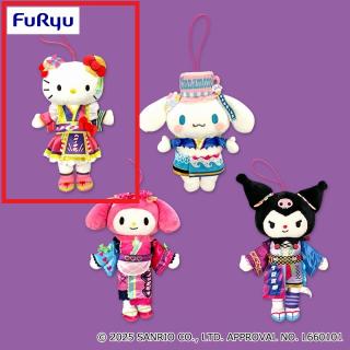 【サンリオ】【Aハローキティ 】サンリオキャラクターズ ピューロランドコラボレーション ライブキャラぬいぐるみ