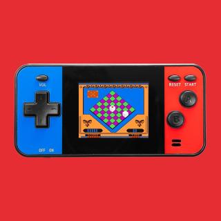 【Aブルー×レッド】携帯ゲーム機 GameArk S mini4