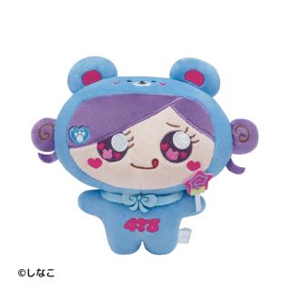 【しなこちゃん】【Cブルー】しなクマぬいぐるみ