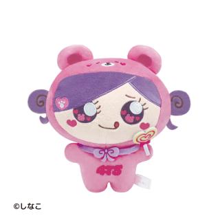 【しなこちゃん】【Bピンク】しなクマぬいぐるみ